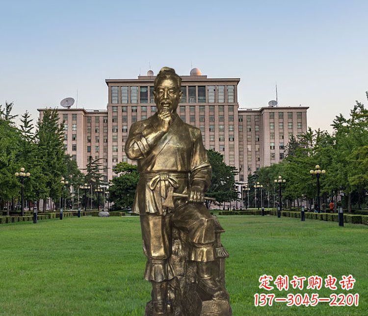 广西传承古代精湛工艺,精美细腻的鲁班雕塑