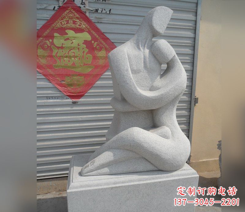广西唯美情侣雕塑