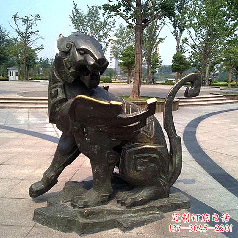 广西中领雕塑——精美独特的貔貅雕塑