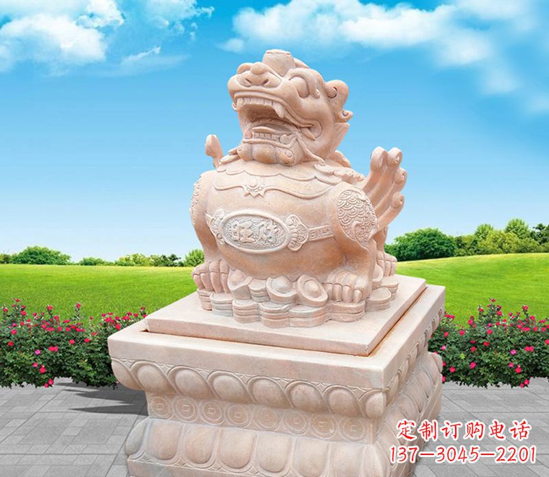 广西财神貔貅雕塑