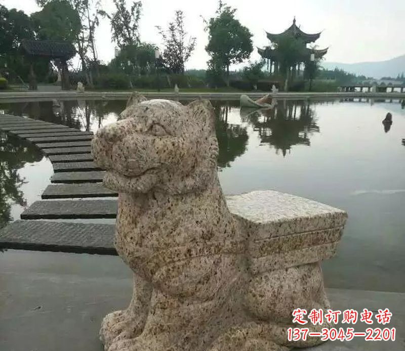 广西中领雕塑—十二生肖石虎雕塑