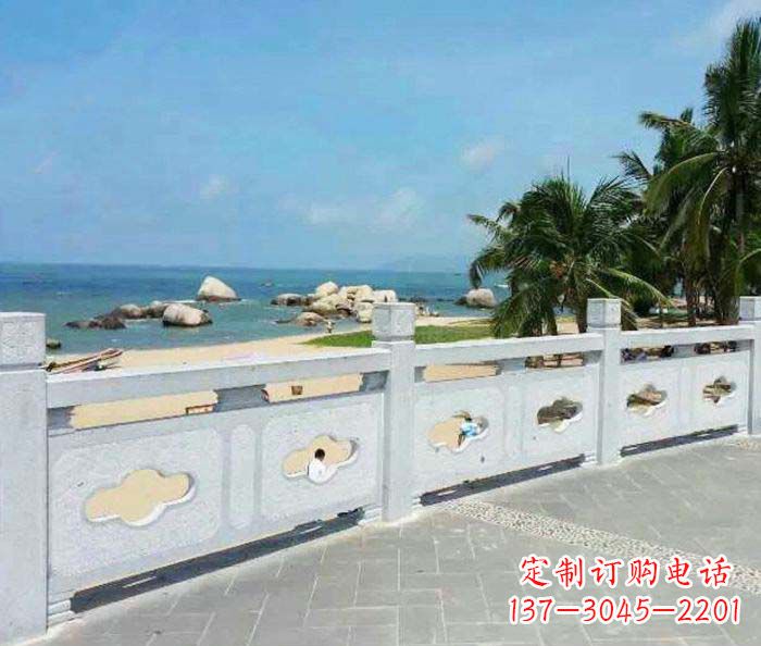 广西公园石栏板大理石雕塑 (2)
