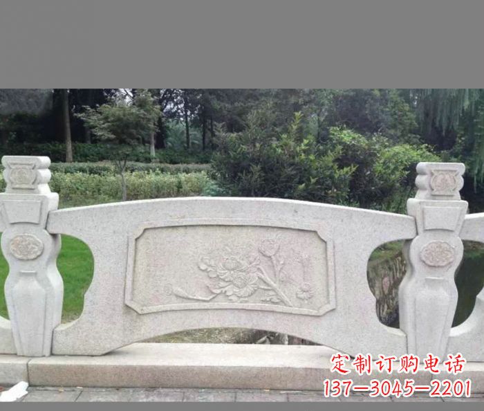广西大理石公园石栏板雕塑
