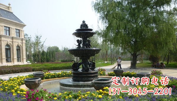 广西中领雕塑以精美的天鹅雕塑点缀你的公园