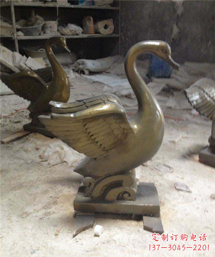 广西中领雕塑 | 精美天鹅雕塑