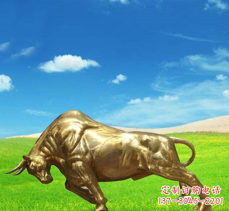 广西精美黄铜动物雕塑