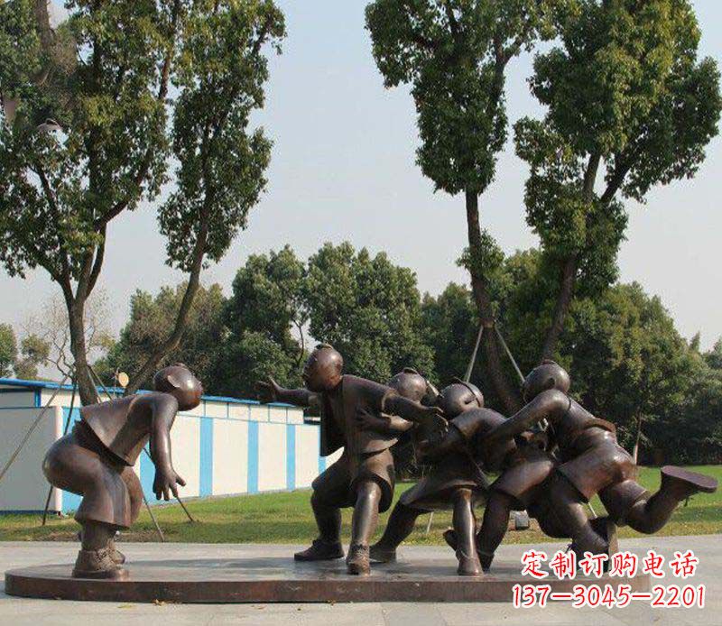 广西老鹰铜雕塑