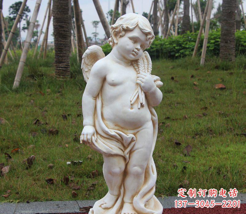 广西公园西方小天使雕塑