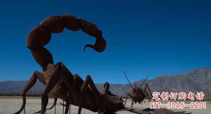 广西中领雕塑精美铜雕蝎子雕塑