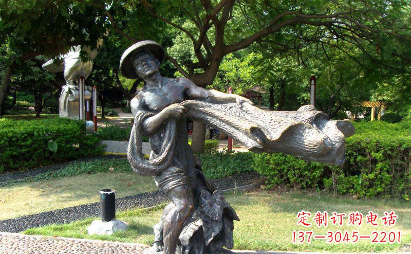 广西渔民铜雕—— 带您体验渔夫传统文化