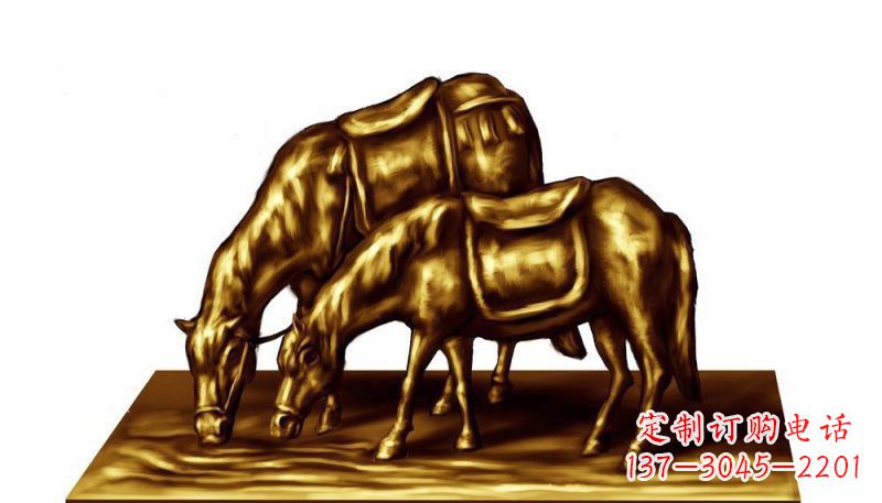 广西中领雕塑精美铜制动物雕塑