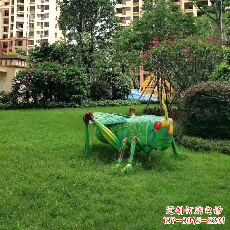 广西亚克力蝗虫雕塑