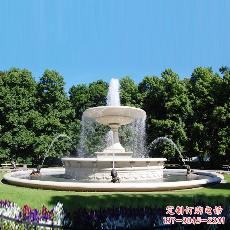 广西公园园林大型欧式石雕喷泉