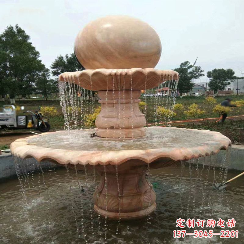 广西公园园林石雕喷泉水景