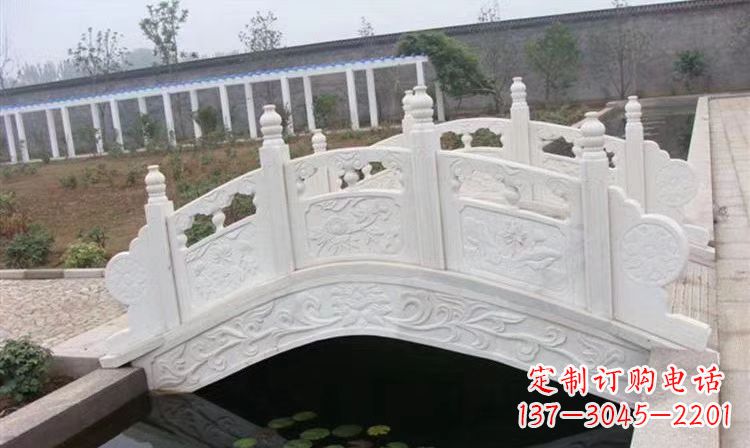广西精美雕刻的拱桥石雕户外摆件,装点您的园林景观