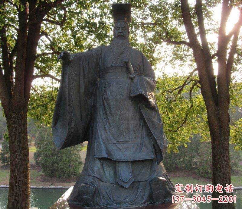 广西精美刘邦铜雕,历史悠久,每一块都是绝世精品!