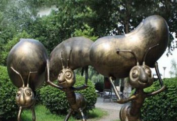 广西雕刻精灵——蚂蚁铜雕
