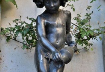 广西唯美少女雕塑——在公园中给清新的景观增添一抹生机