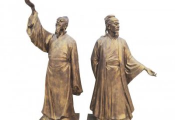 广西中领雕塑-传承古代文人雅士李白雕塑