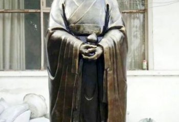 广西精美扁鹊铜像，精雕细琢，展现古典之美