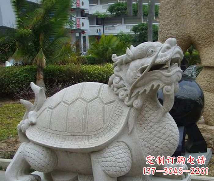 广西中领雕塑:古典神兽龙龟石雕精神的传承