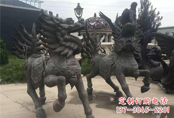广西古代铜雕麒麟
