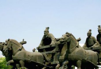 广西中领雕塑--尊贵马车雕塑