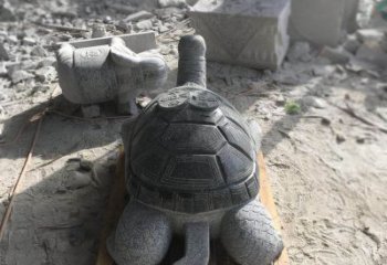 广西精致定制：古代石雕乌龟
