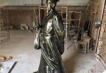 广西千古经典——代表古代艺术审美的王羲之雕塑