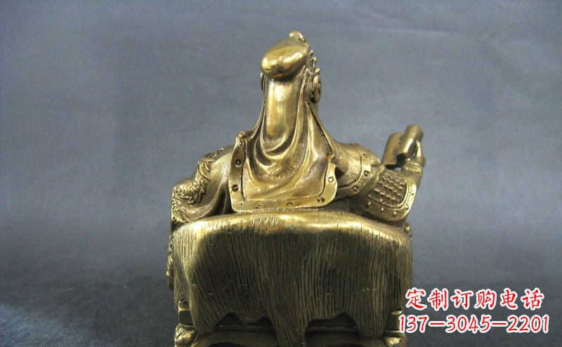 广西关公雕像·铜雕精美