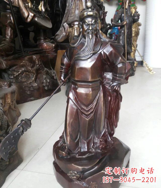 广西中领雕塑&关公铜雕