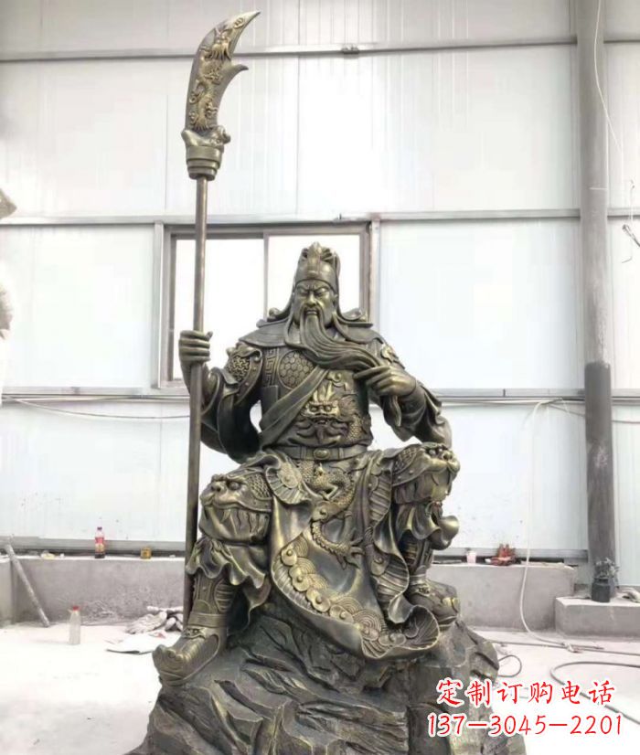 广西关公铜雕,令您的装饰更加添彩