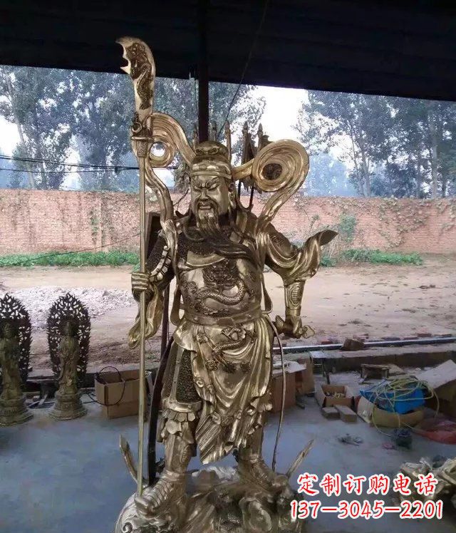 广西精美关公雕塑,展现传统文化魅力