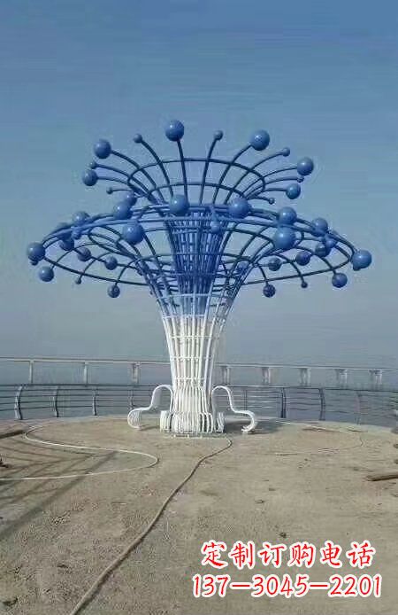 广西广场不锈钢抽象鲸鱼喷水雕塑