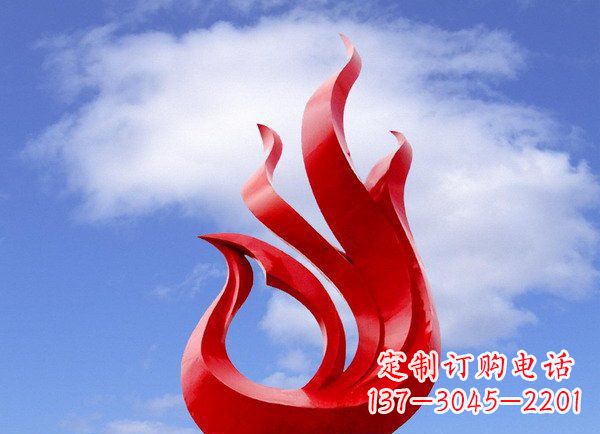 广西华丽不锈钢凤凰雕塑