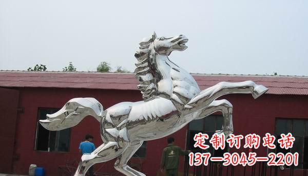 广西中领雕塑-不锈钢动物雕塑