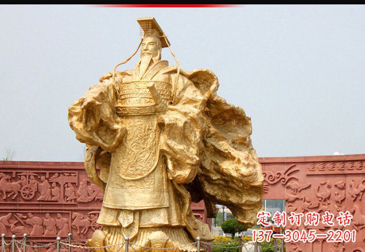 广西铜雕刘邦,一款经典历久弥新的艺术品