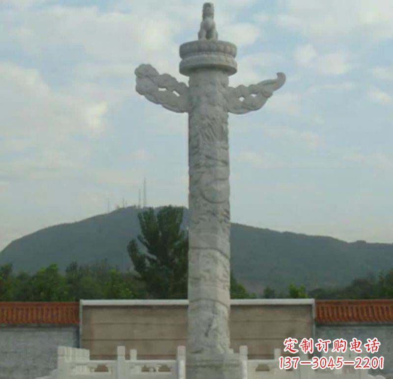 广西广场华表石雕