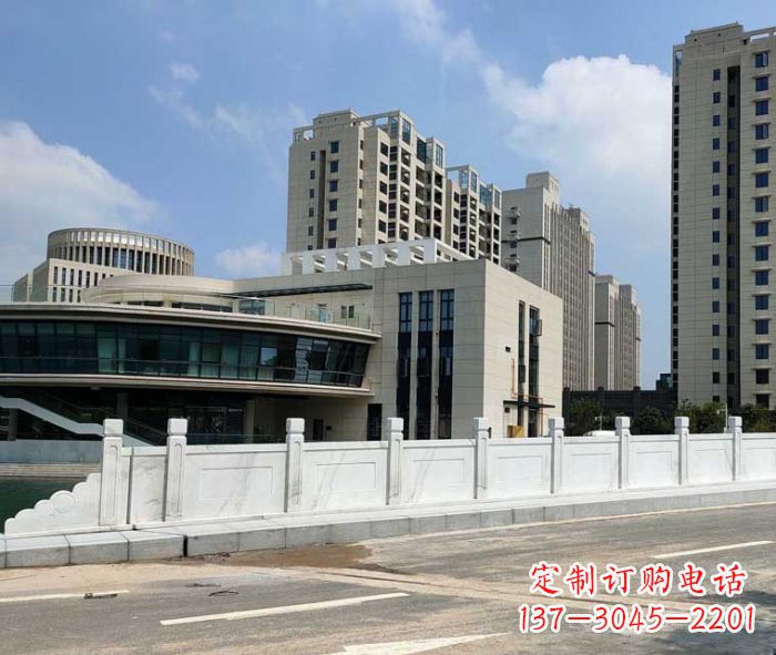 广西广场景观大理石栏板雕塑