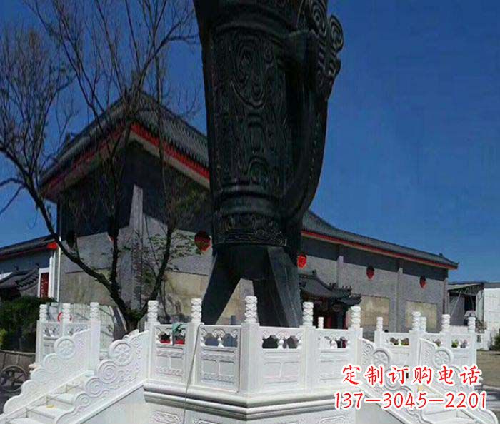 广西汉白玉升旗台石雕:高贵而典雅