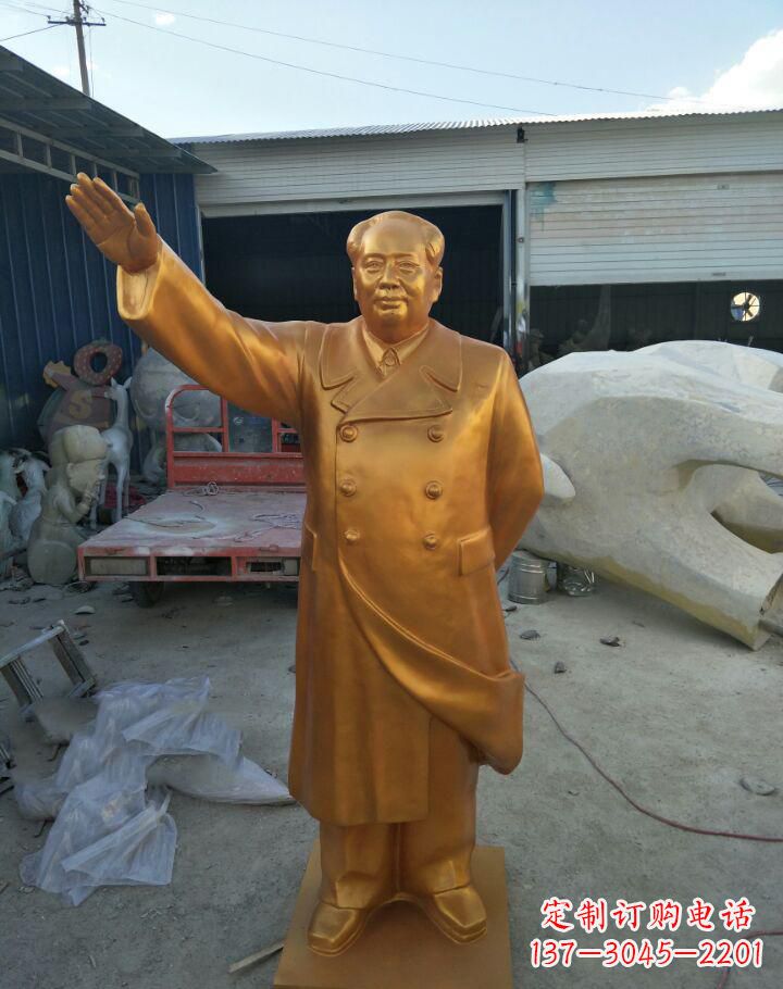 广西毛主席铜雕——定制精美大型雕塑