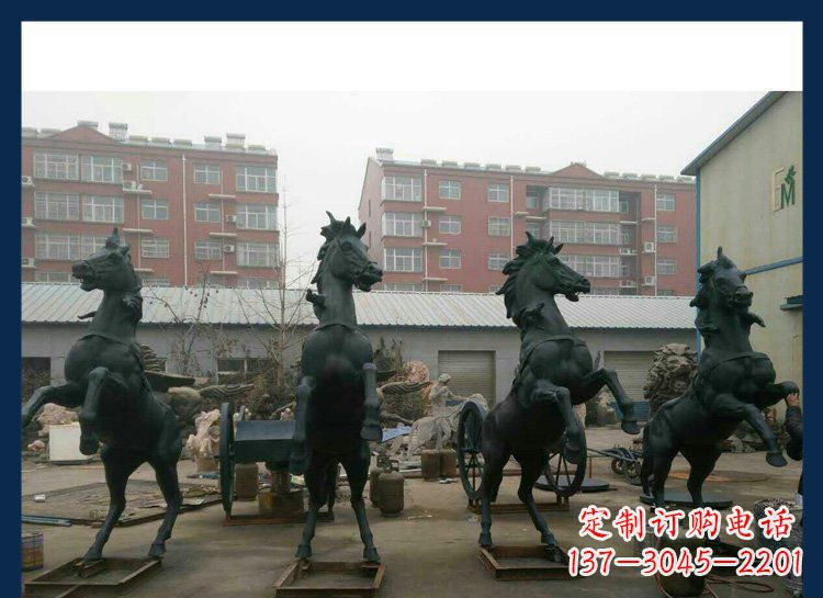 广西中领雕塑推出的优雅动物铜雕飞马,以其出色…