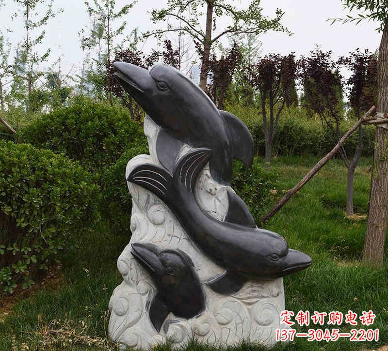 广西特色海豚雕塑,带您体验最真实的海洋梦想