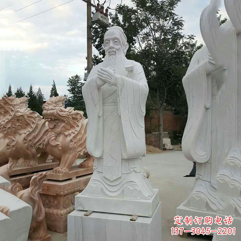 广西海外的孔子雕像