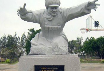 广西中领雕塑|专业制作黄继光石雕