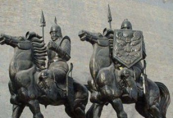 广西中领雕塑推出的将军铜雕以古代将军的形象为…