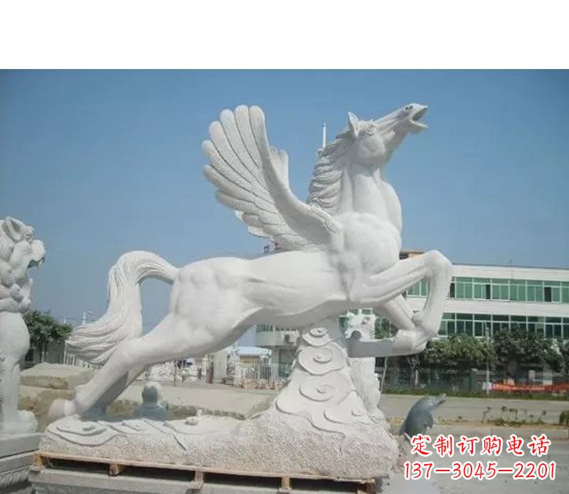 广西中领雕塑推出的精美汉白玉马雕塑,全部由经…