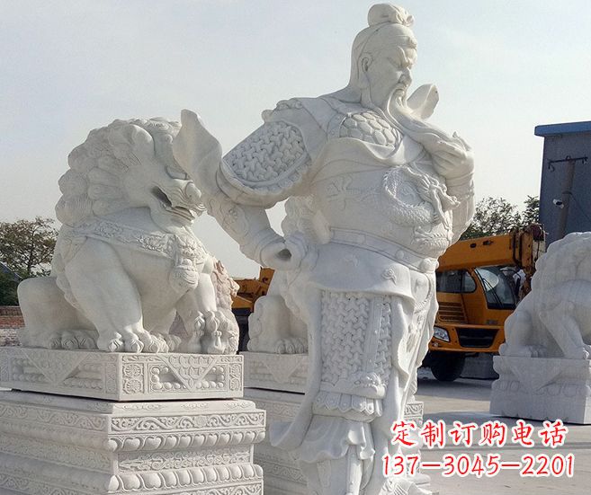 广西精美玉雕关公魅力四射