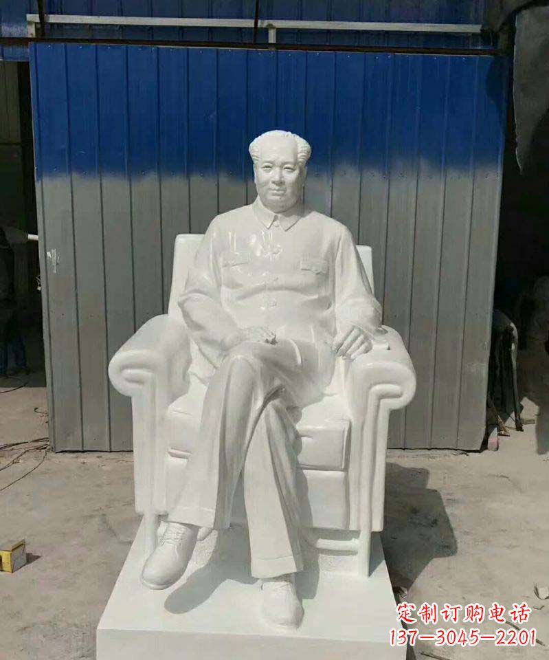 广西中领雕塑打造优雅大气的主席石雕