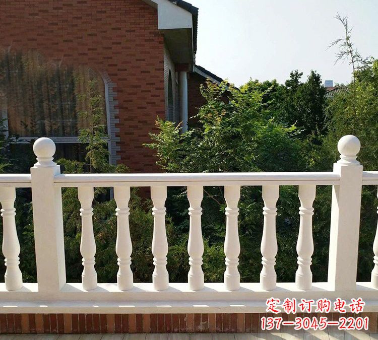 广西汉白玉欧式栏杆石雕